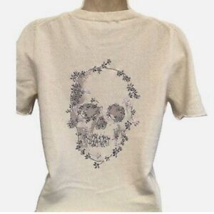 Skull Cashmere label sweater 100% cashmere